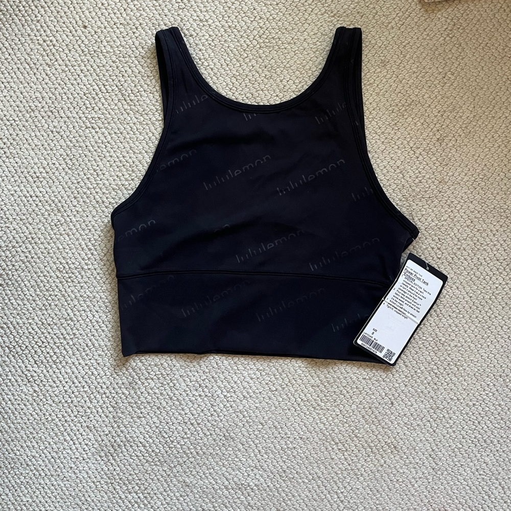 🍋🍋Lululemon Power Pivot Tank *Emboss